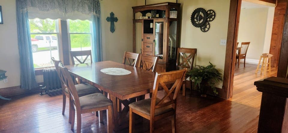 Main Dining Room with seating for 8