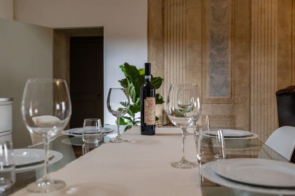 Dining and living room