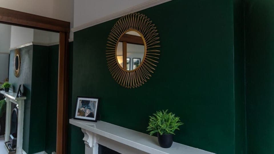 Thoughtful decor adds charm and personality to the space.