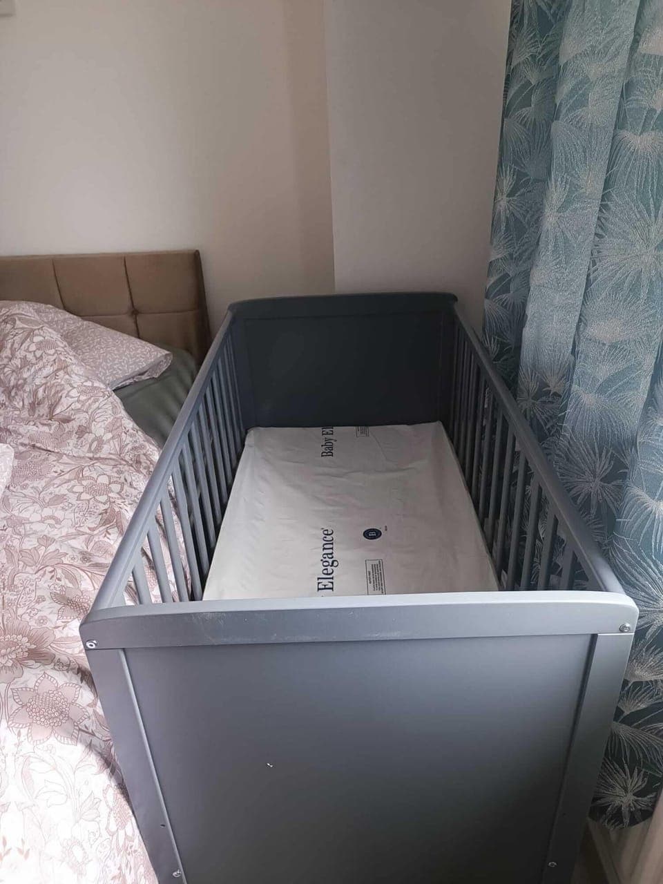 Baby cot in Double room