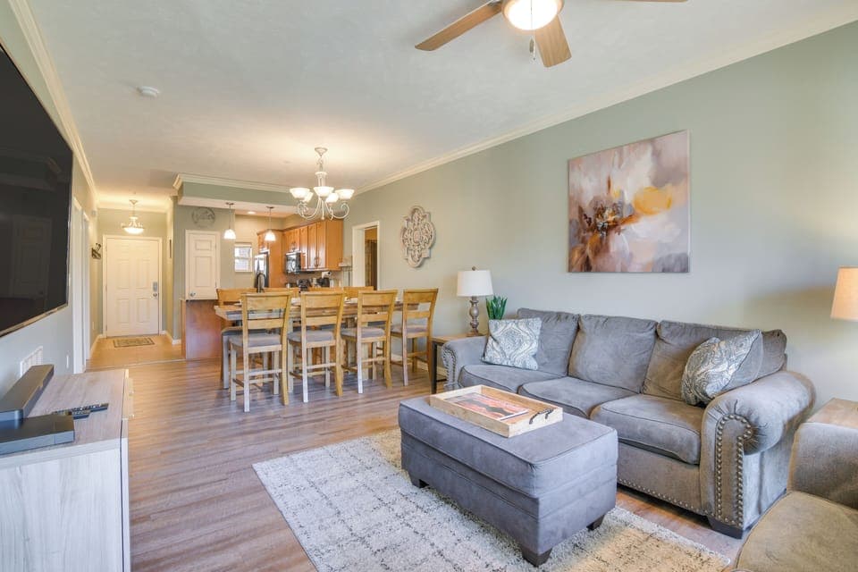 Branson Vacation Rental | 3BR | 3BA | Step-Free Entry | 1,400 Sq Ft