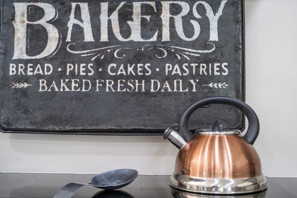 How about a cup of tea, or perhaps whip up a pastry, cake, or some baked goods to enjoy? We have a great kitchen to create all of your favorites. 