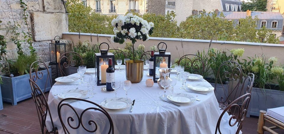 Terrace in front of living room 3 - 4th floor 