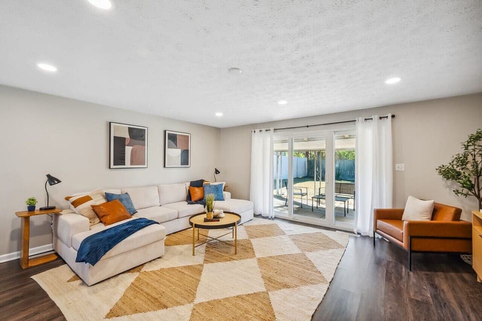 Spacious Living Room