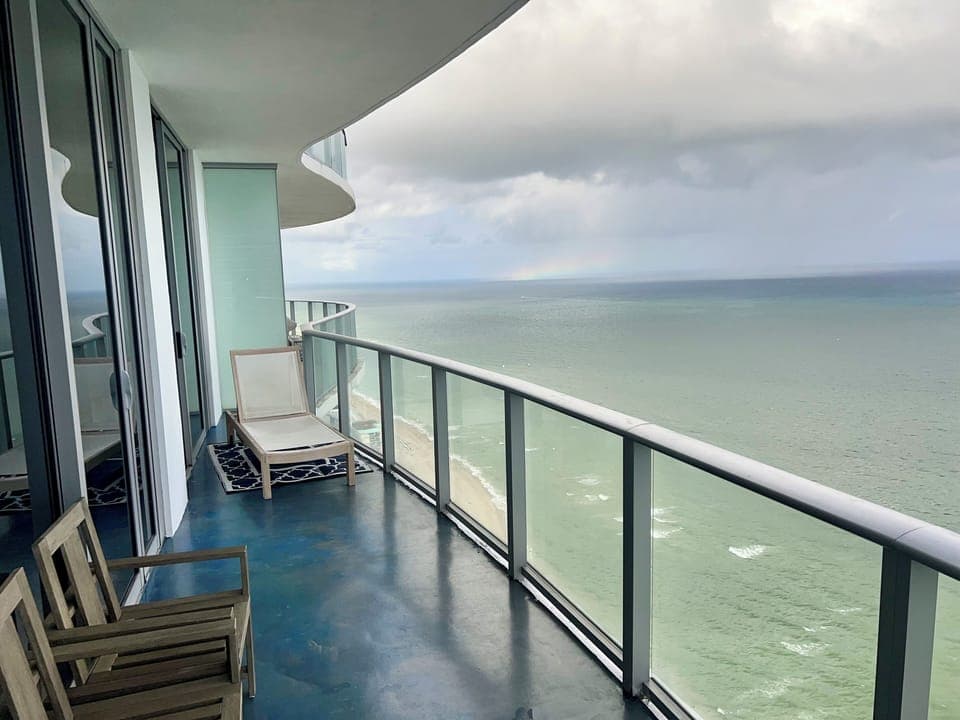 Relax while enjoying the views