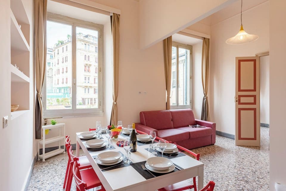 Living and dining room