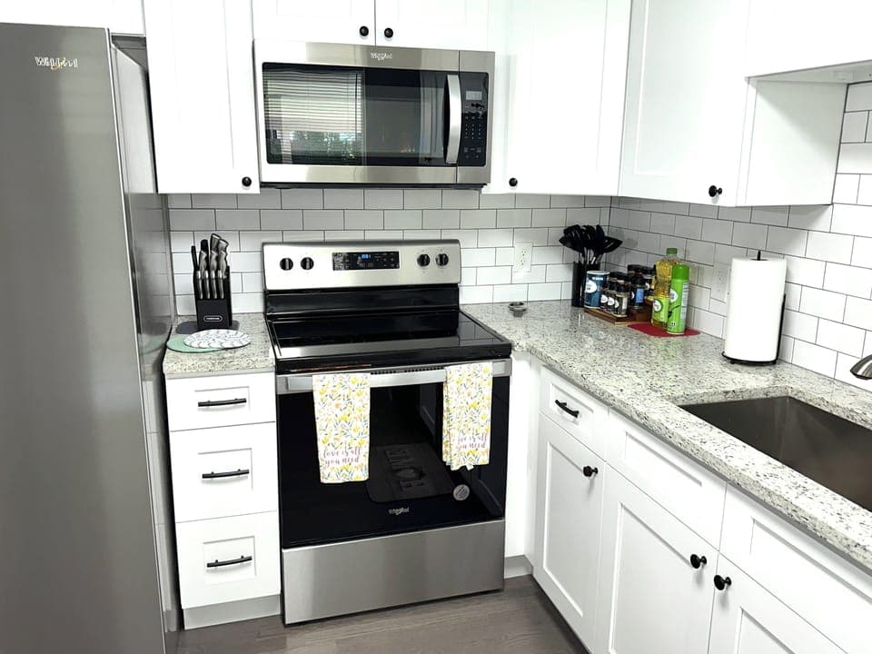 Fully equipped kitchen
