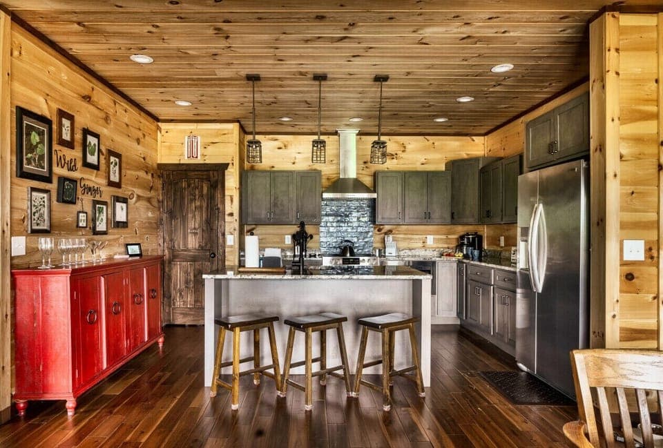 A fully stocked kitchen with everything you could need!