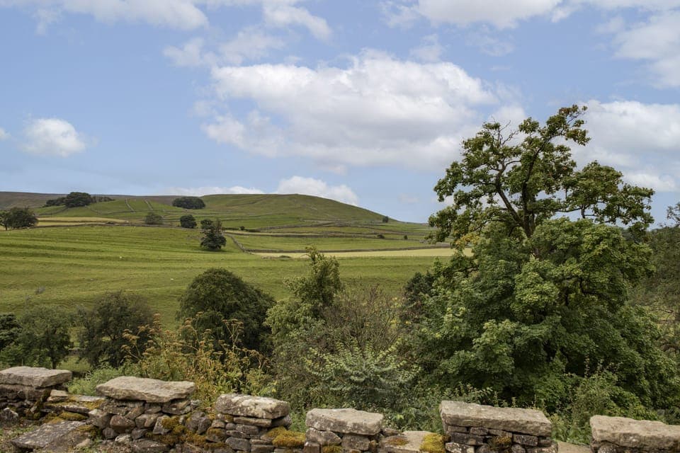 Stunning views of Wharfedale surround the cottage