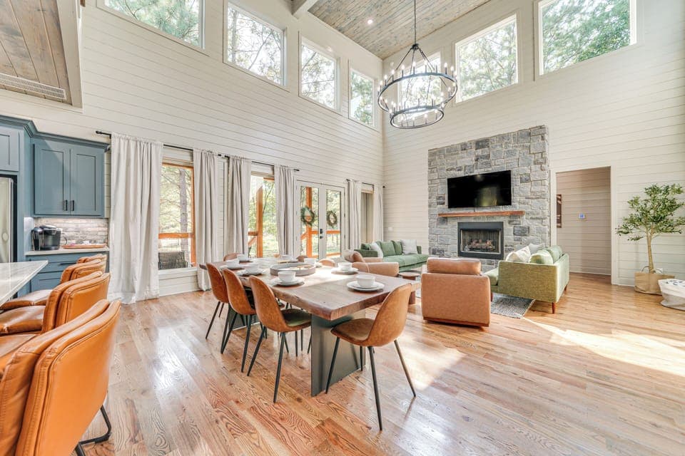 Broken Bow Vacation Rental | 4BR | 4.5BA | 3,162 Sq Ft | Stairs Required