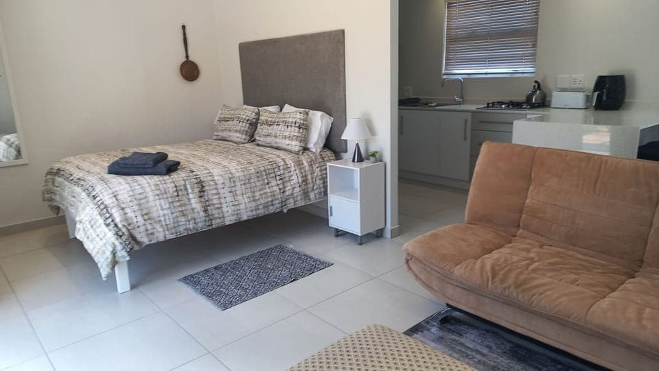 Bedroom and lounge area
