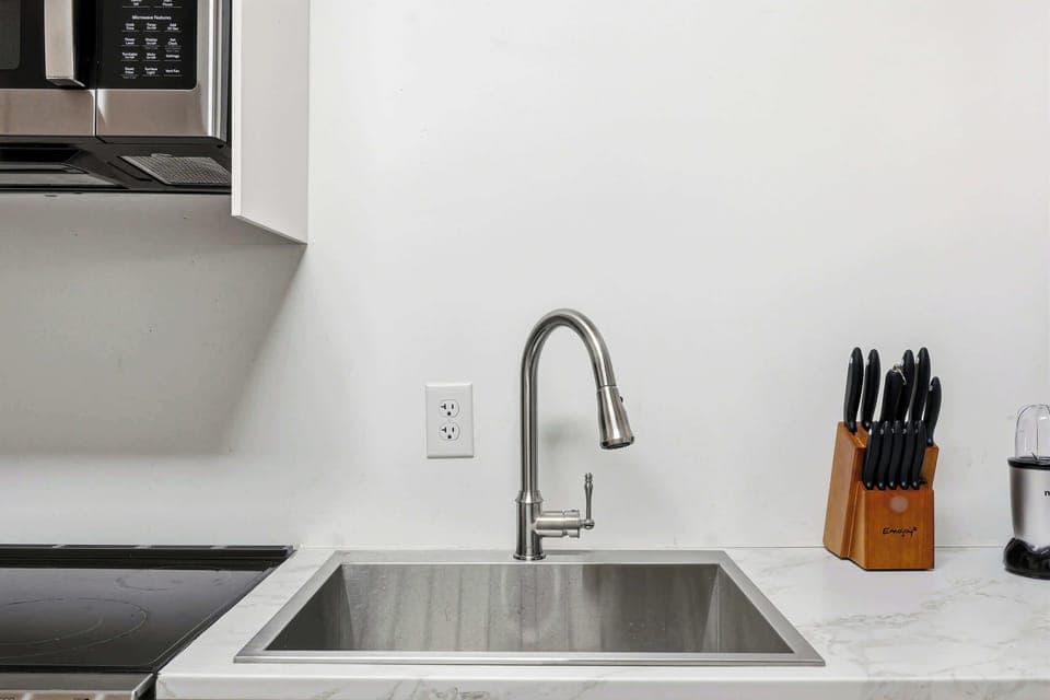 Kitchen 1: Bright kitchen space designed for convenience and comfort
