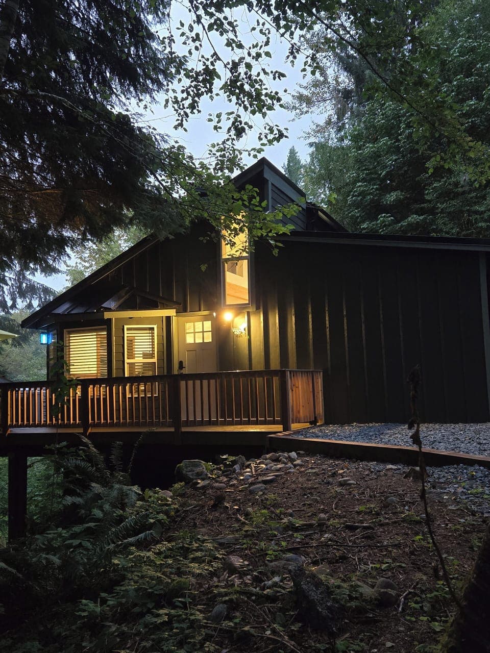 The front door to the Dovetail Den.
