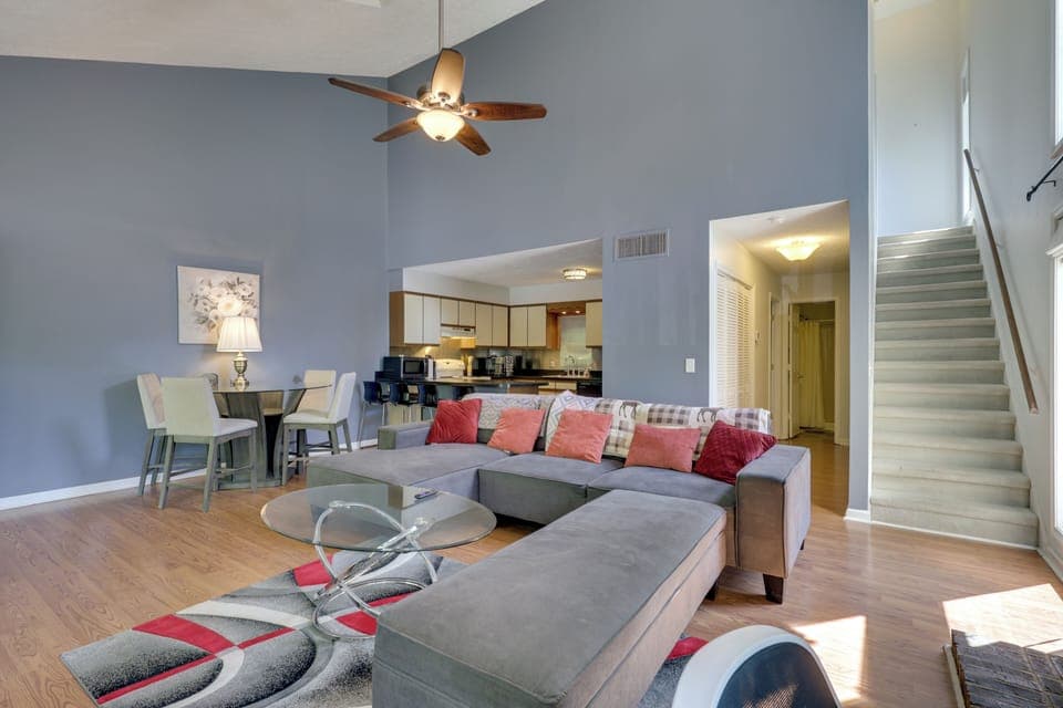 Basye Vacation Rental | 2BR | 2BA | 1,200 Sq Ft | 7 Steps Required