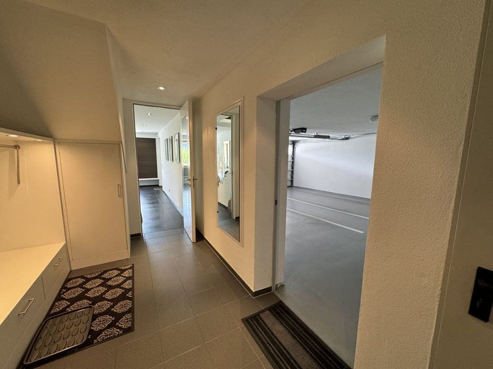 Interior Design, Flooring, Floor, Door, Building, Wood, House, Ceiling