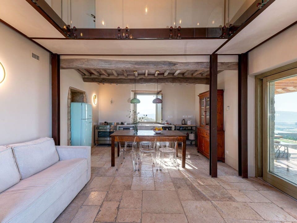 Table, Furniture, Couch, Wood, Building, Flooring, Floor, Hall, Chair, Living Room