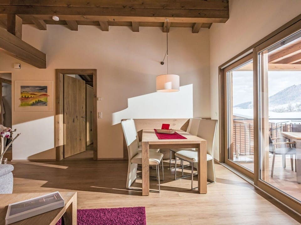 Interior Design, Wood, Furniture, Flooring, Floor, Ceiling, Room, Home, Chair, Apartment