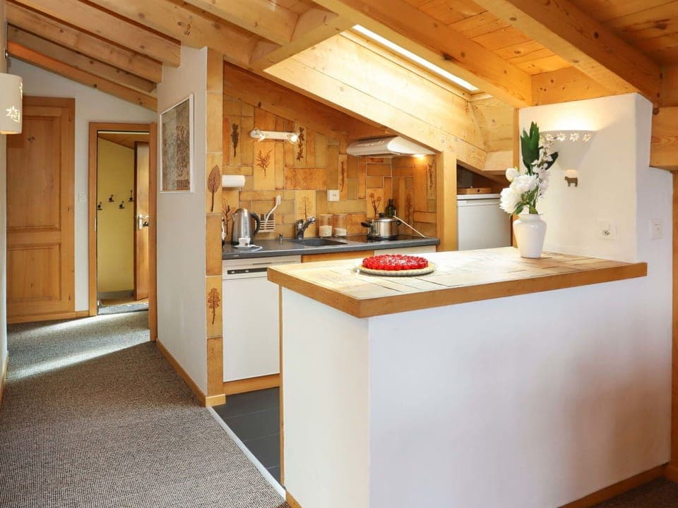 Furniture, Cabinetry, Countertop, Interior Design, Wood, Kitchen, Flooring, Floor, House, Wall