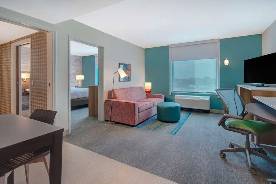 Living Area. Exact unit will be assigned upon arrival. Views, colors, layout, and decor may vary.