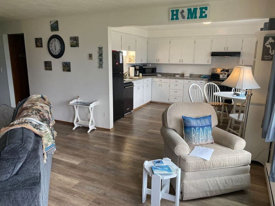 This is the view as you enter the front door!  Come on in and have a seat!