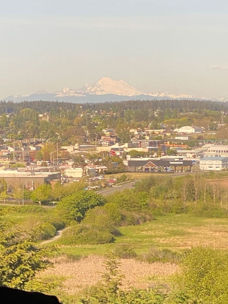 There she is!  Mt. Baker!