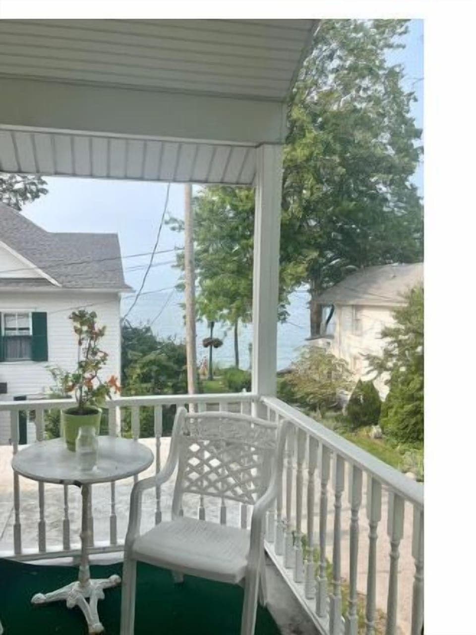 Upstairs porch