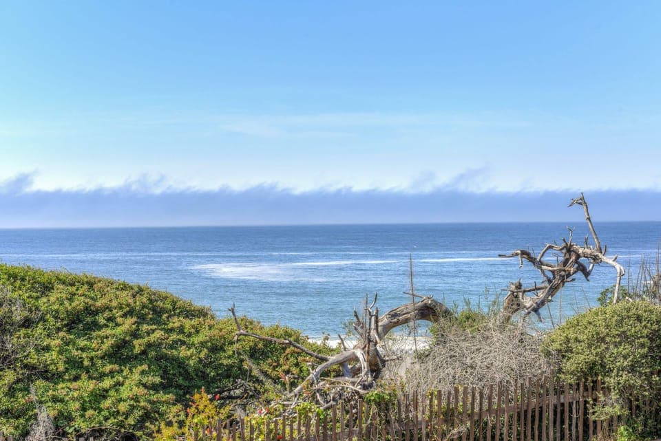 Ocean view from home