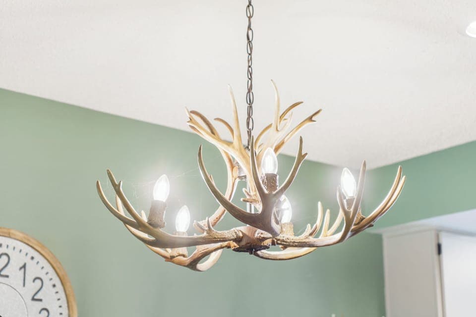 Dining table with seating for 6