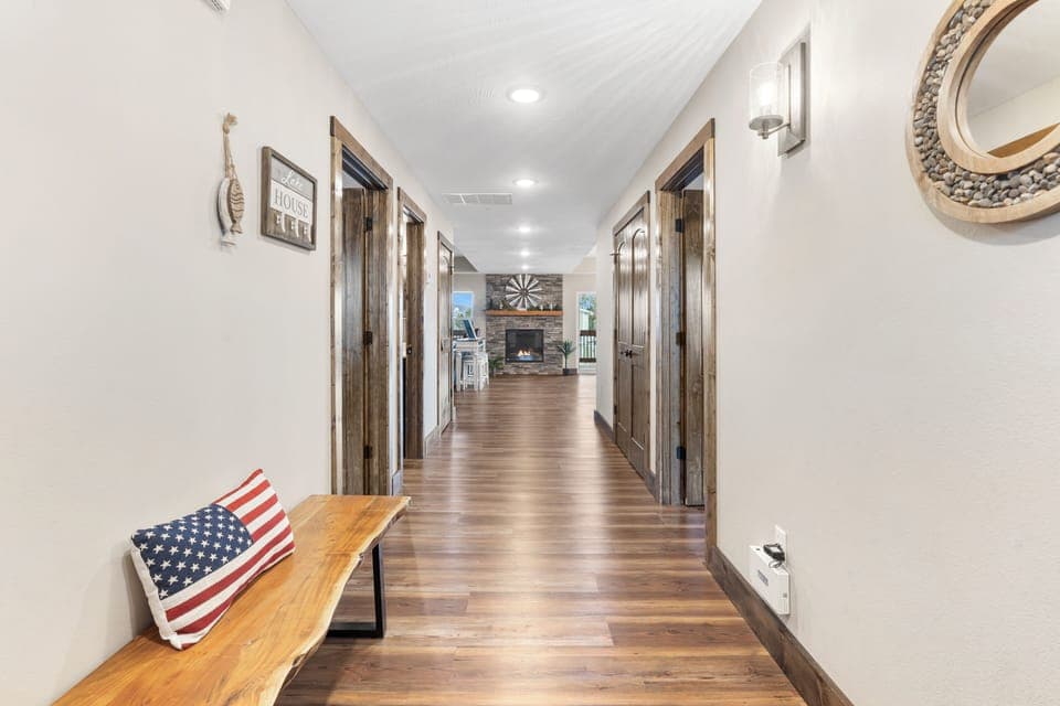 Step into a bright and inviting entryway