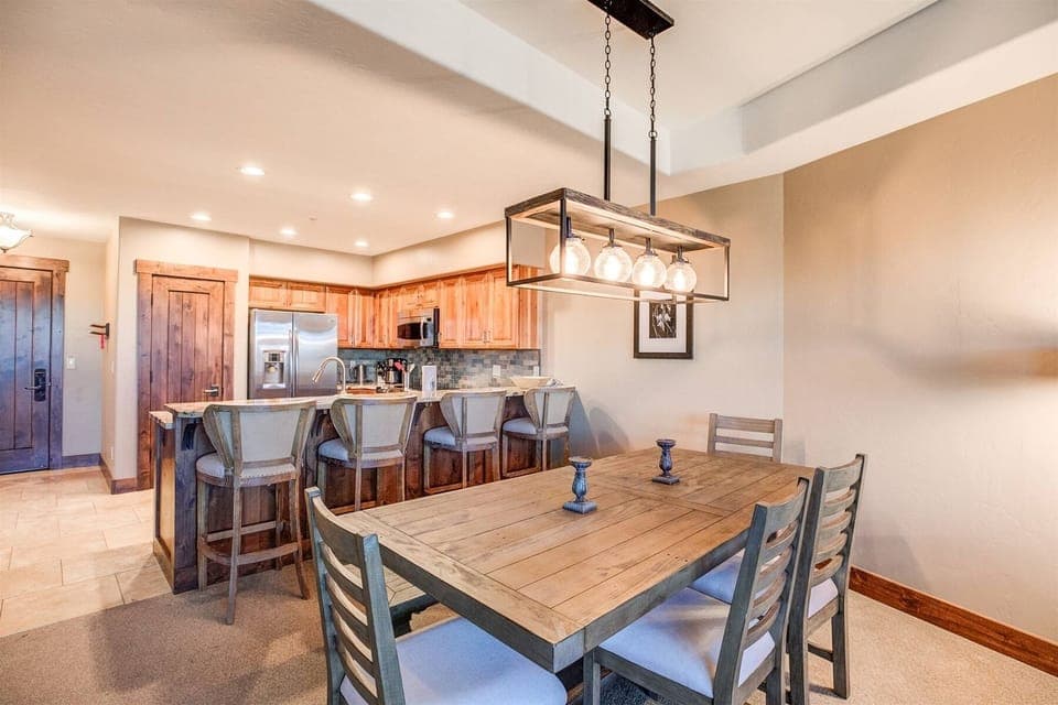 Dining area