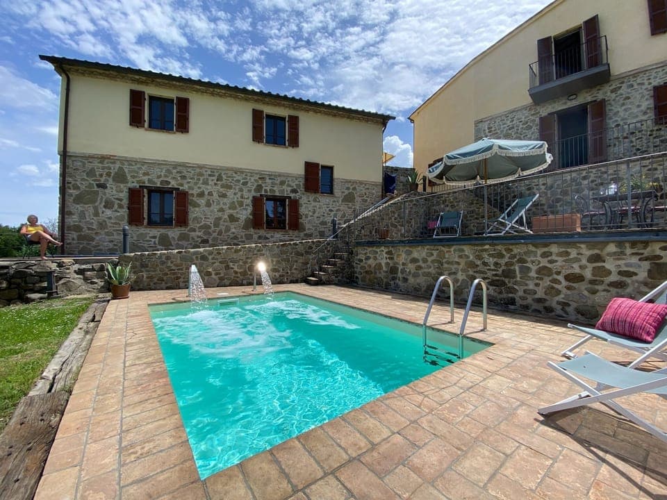 Small private swimmingpool