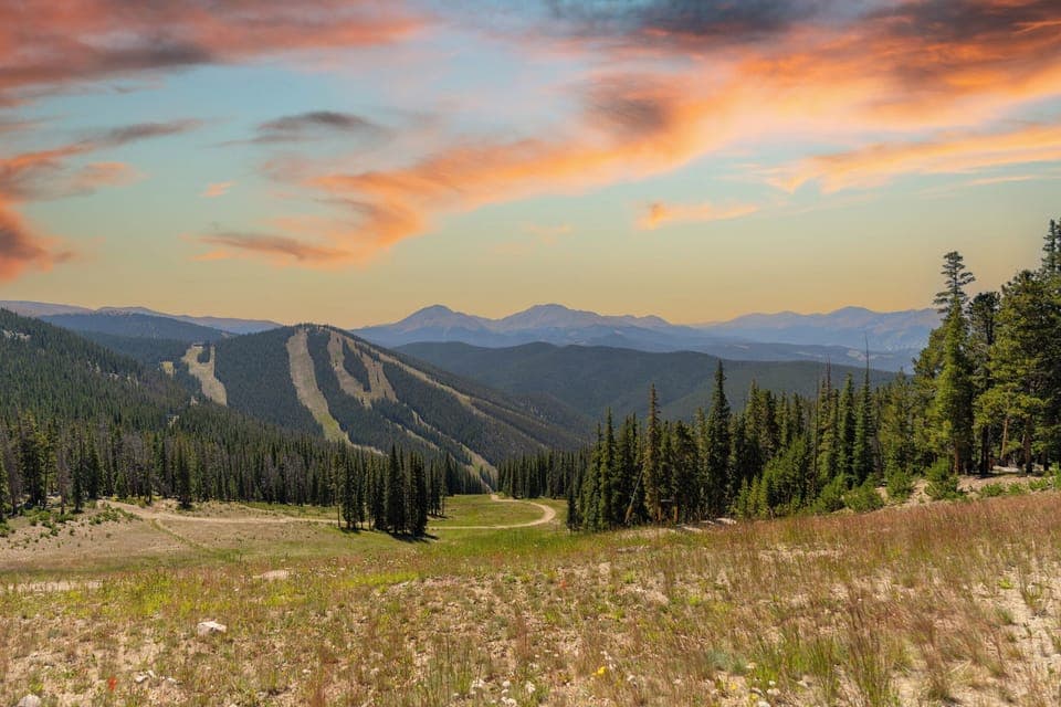 Keystone Mountain during the Summer.