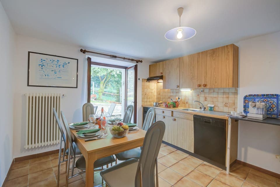 Kitchen and dining area