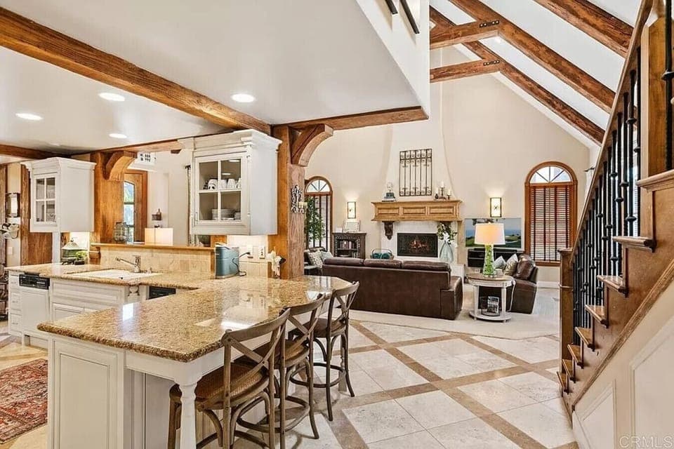 Enjoy the fully equipped gourmet kitchen with all the cooking and dining essentials you`ll need.