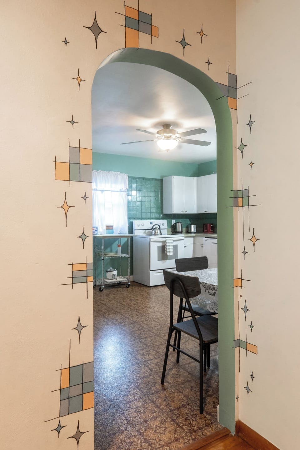 Character throughout our Cosmic Bungalow makes it out of this world!