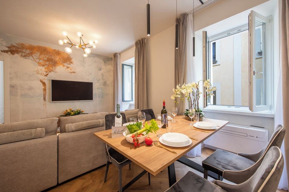 Living and dining room