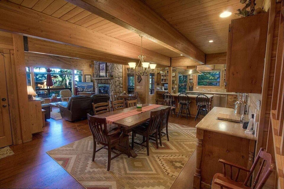 Main Level- Living Room/ Dining Room