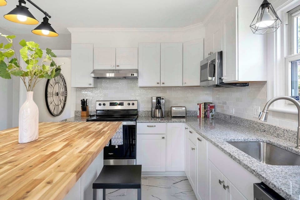Cook and entertain in style with a sleek, modern kitchen