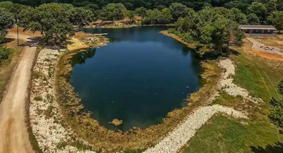 Lake, Nature, Outdoors, Water, Aerial View