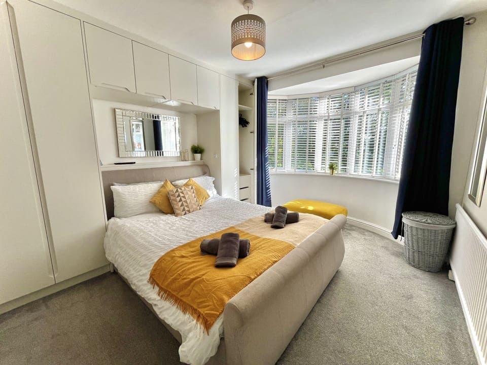 Bedroom 1 - Comfy double bed for a good nights rest