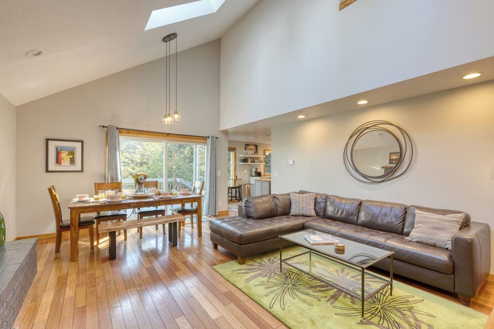 Spacious layout and beautiful interior design.