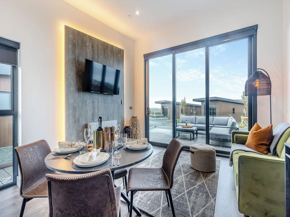 Open plan living space | Lodge Three - Ty Llwyd, Llangefni