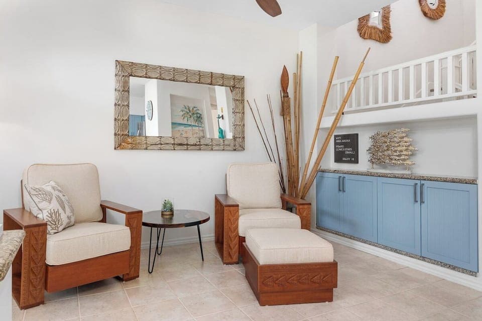 Discover cozy nooks and comfortable reading corners in this expansive living room, perfect for unwinding after a day of adventure.