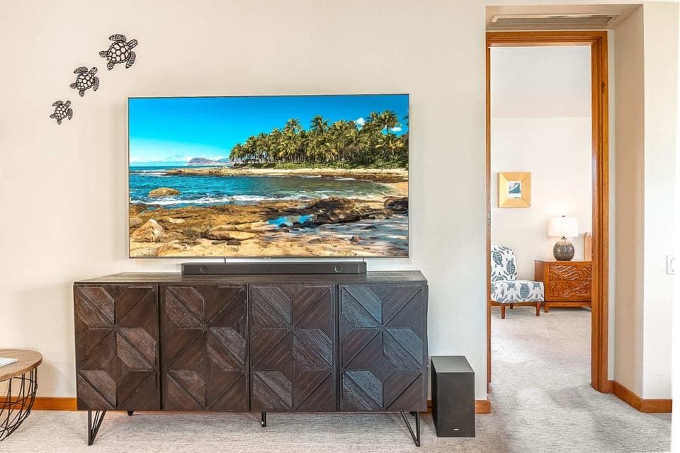 Sit down and enjoy some shows or movies