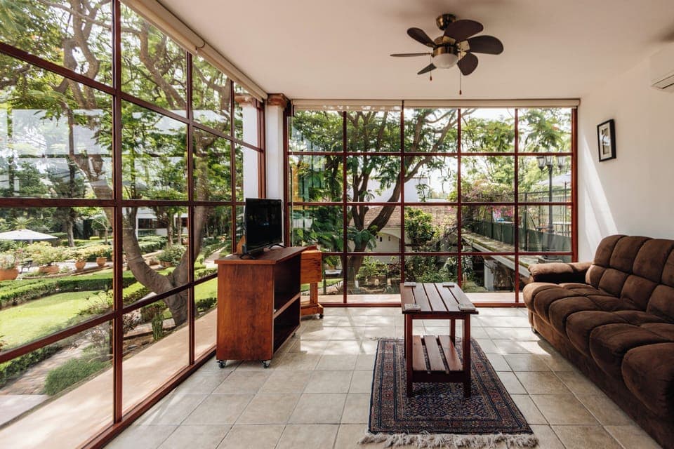 Amazing views from 2nd story living room. 2 Private balconies. Sofa sleeper.