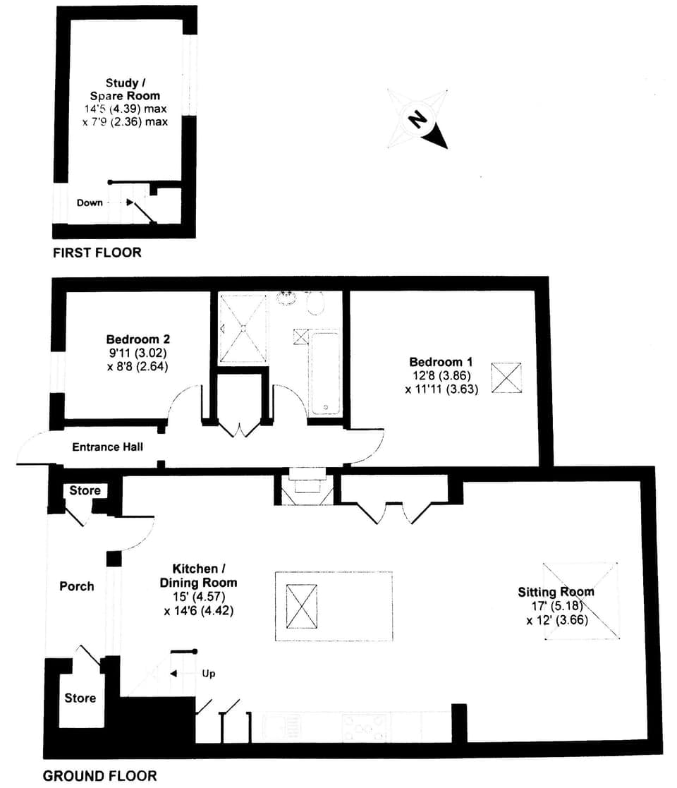 Charming Bedroom: Stylish decor and natural light create a serene retreat for restful nights!