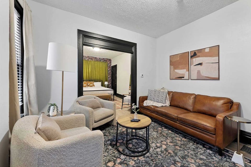 Kick back & relax in the lounge, streaming your favorites on the smart TV