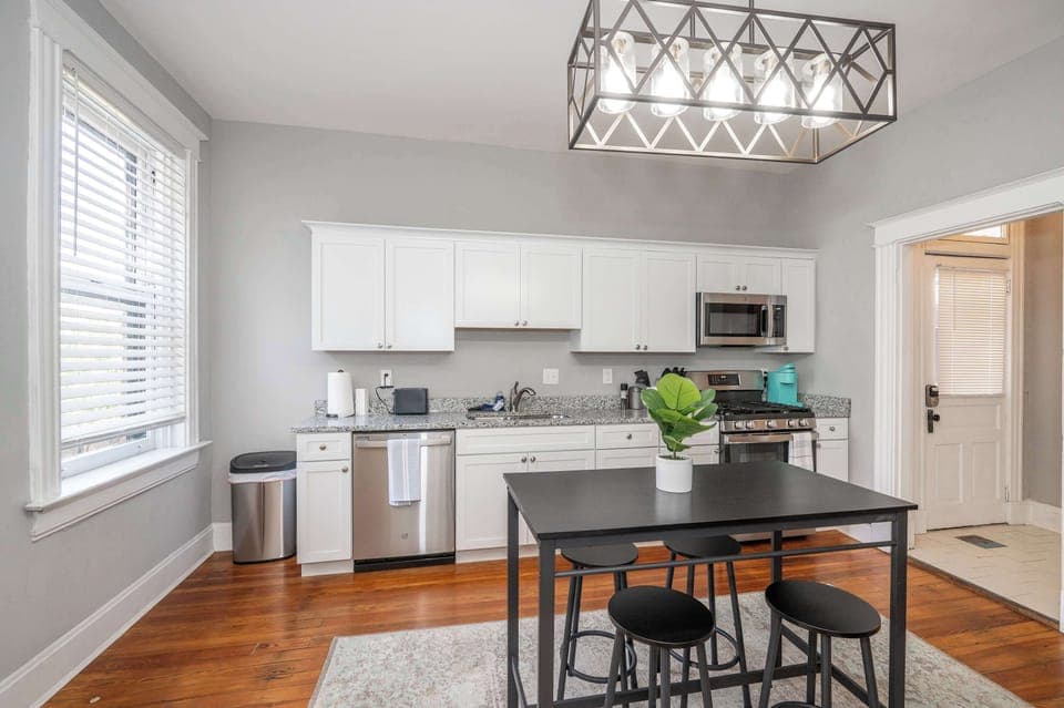 Fully equipped kitchen