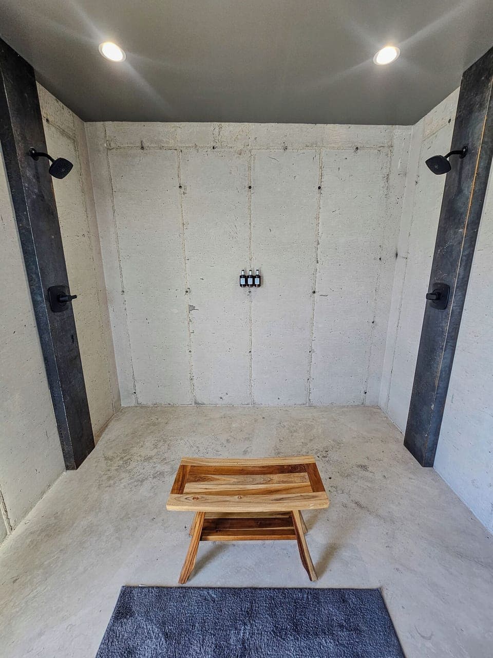 Double shower next to private