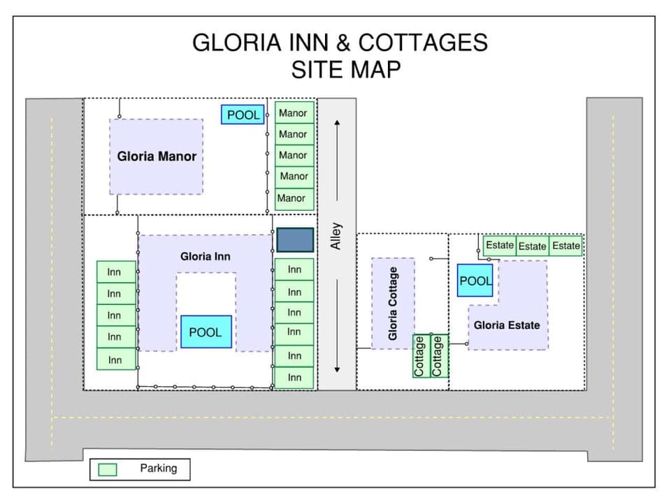 The Gloria Cottage is a part of the Gloria Inn & Cottages established in 2023 just 2 blocks from Magnolia Silos and 3 mins to Baylor University.